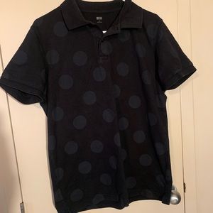 Polka dot polo